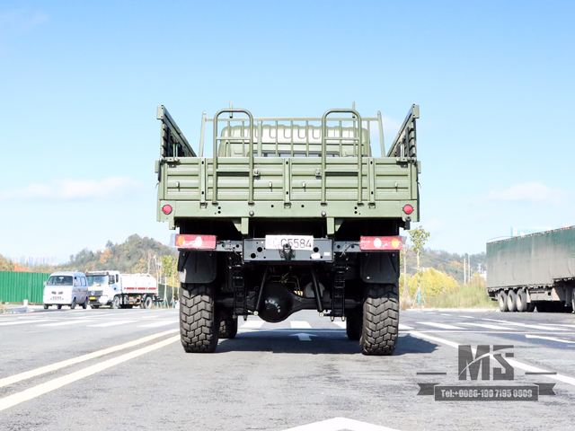 东风4X4越野卡车_2070平头驾驶室运输车_四轮驱动出口专用整车