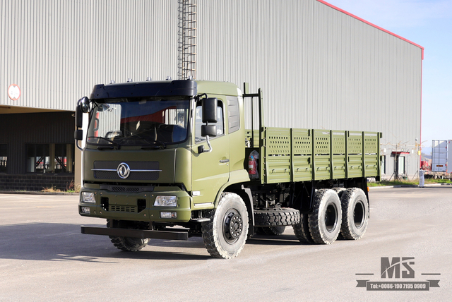 6x4东风越野卡车_210马力平头排半驾驶室改装运输车_东风货车出口特价整车