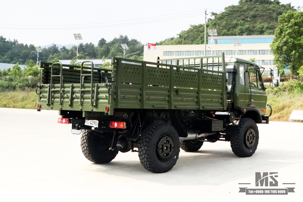 4*4东风2070越野卡车_190马力一辆半153驾驶室运输卡车出售_东风四轮驱动出口特价整车