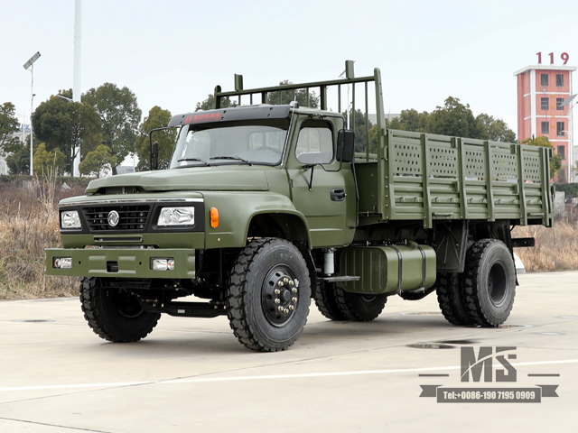 中国制造4*2 Dongfeng off Road Truck 210HP尖头单排运输卡车出售_10-TON中型卡车 