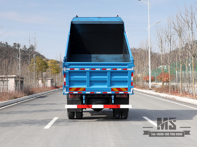 蓝色 170hp 东风 4*4 自卸卡车 自卸卡车 _单排尖头建筑斯蒂矿用卡车_出口专用 整车 改装制造商