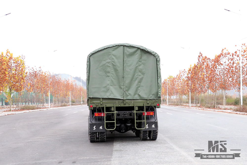 6x4 210马力东风越野卡车_平头排半驾驶室运输卡车货运卡车出售_东风出口特价整车