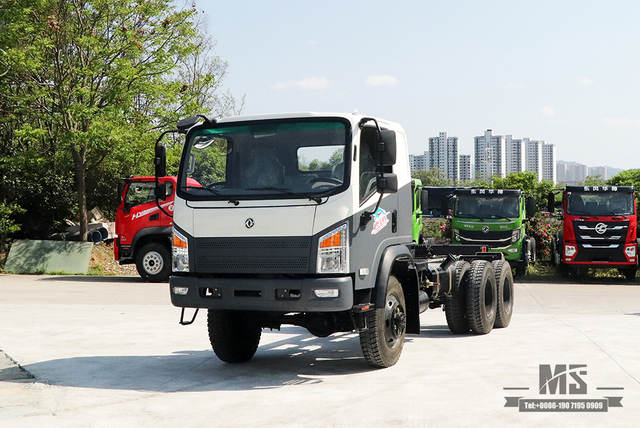 5T 6WD 轻型卡车底盘_6*6 260马力柴油越野卡车底盘_'山猫'东风六轮驱动卡车底盘出售_出口专用整车