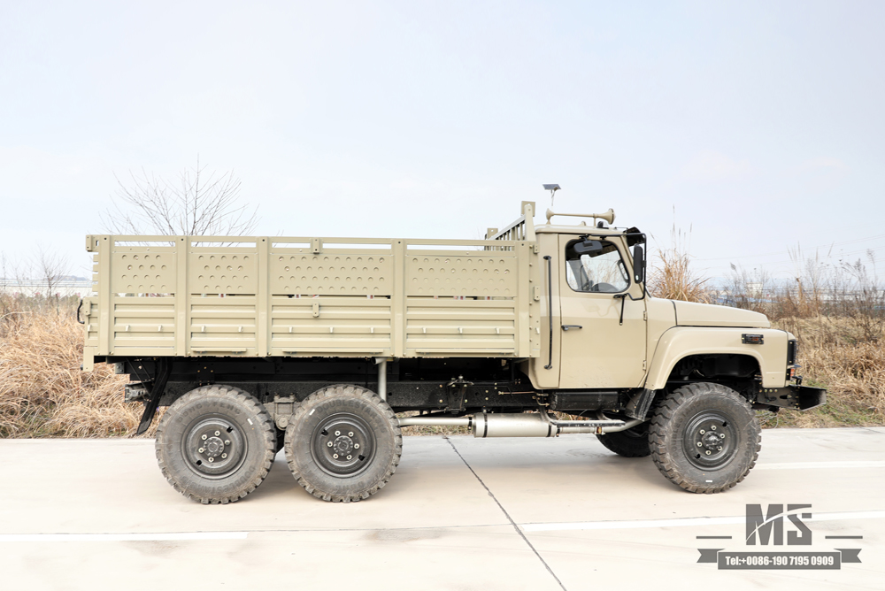 六驱EQ2082 东风EQ2082_6×6 170马力尖头单排越野专用车_240运输整车_出口专用整车