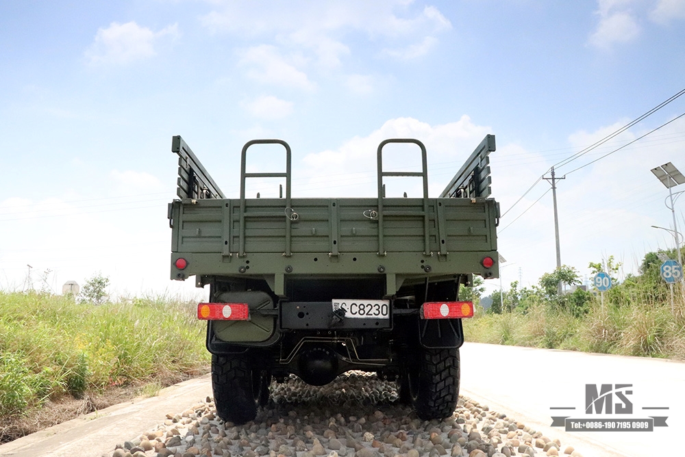 东风六轮驱动EQ2102越野卡车_6×6军绿3.6T双排153驾驶室货车出售_出口特价整车
