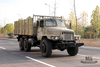6×6东风EQ2100卡车_190马力东风六轮驱动长头单排高货箱运输车_全驱出口专用卡车