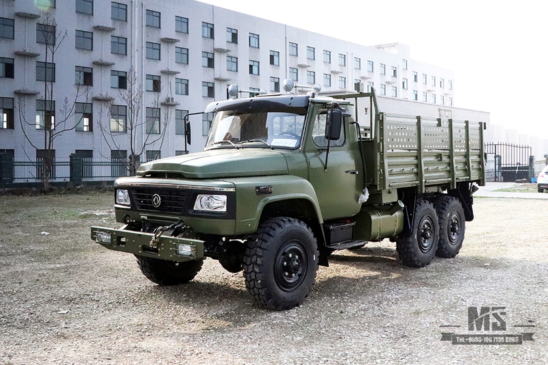 东风军绿EQ2100越野车_6×6 190马力经典尖头越野整车出售_东风6WD 245柴油运兵车出口特价整车 