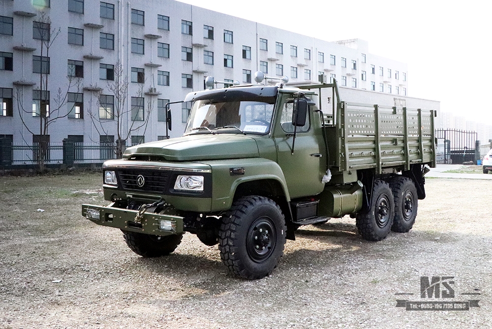 东风军绿EQ2100越野车_6×6 190马力经典尖头越野整车出售_东风6WD 245柴油运兵车出口特价整车 