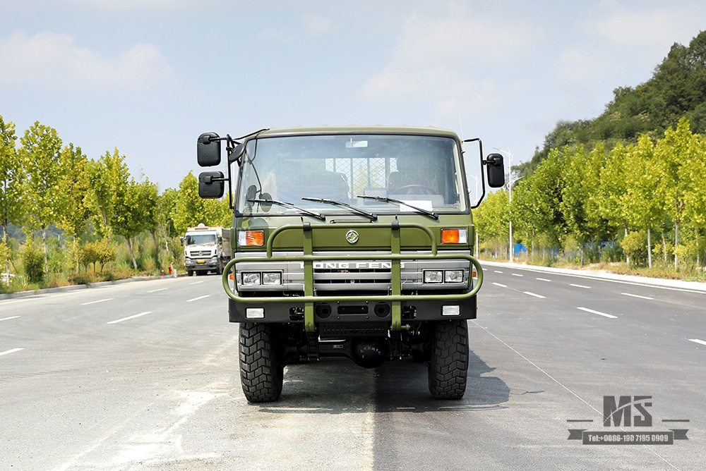 东风EQ2102G/246越野卡车_6×6 190马力6WD平头153 底盘改装货车运兵车_六轮驱动经典卡车出口专用整车 