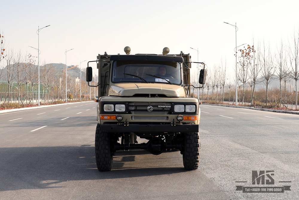 东风EQ240越野卡车_中国二汽集团经典尖头卡车_六驱170马力卡车配置