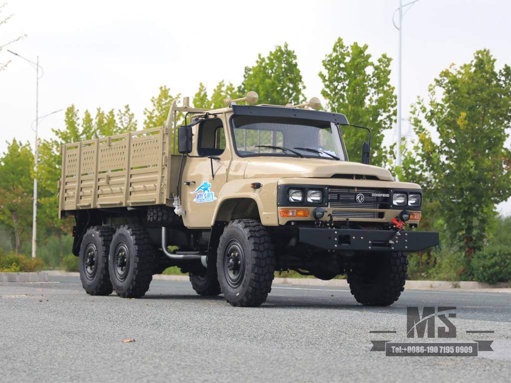6x6 Dongfeng EQ2082 Singlerow Cab Trucks 6WD Off-roaccargo卡车 