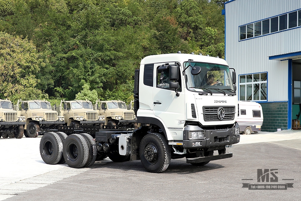 280马力重型商用整车 底盘_东风6×4 自卸卡车 底盘改装_东风越野三轴前5T后双10T专用整车