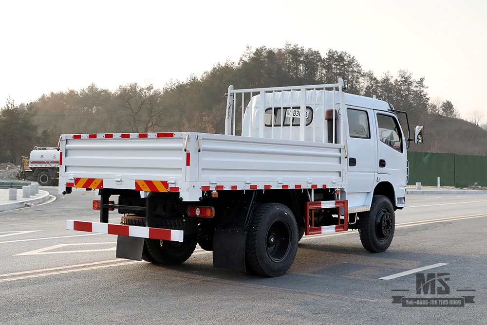 东风四轮驱动轻型货车_4*4双排小型运输车_东风四驱出口专用卡车