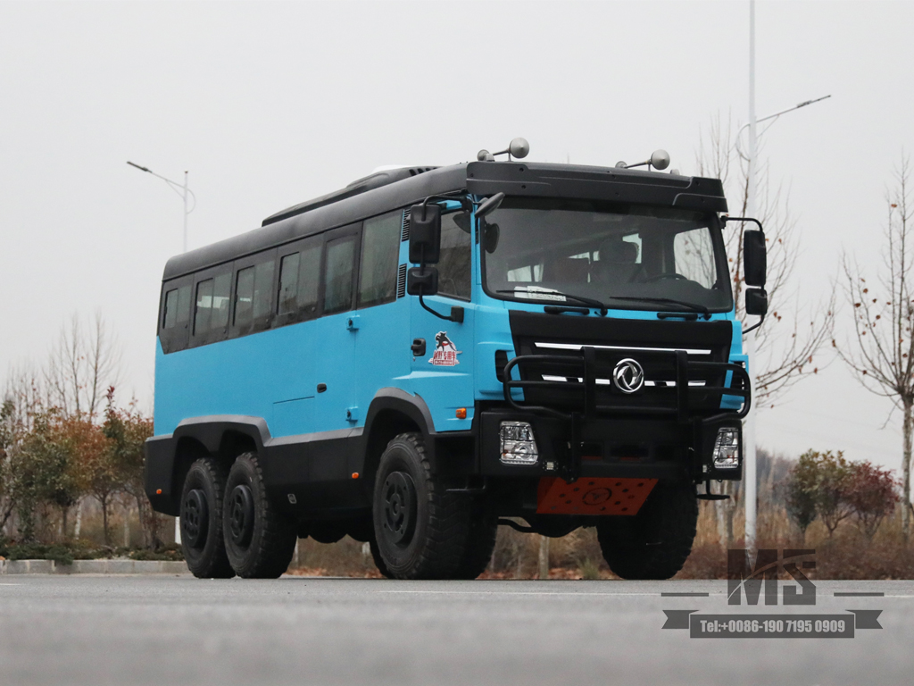 东风全驱25座客车东风| 6x6 mountainBus 矿区越野巴士 |中国巴士