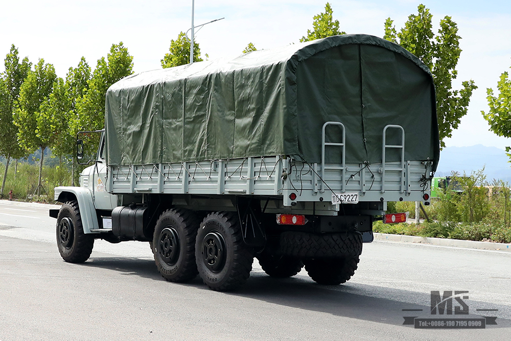 6*6东风EQ2100越野卡车_3.5T尖头单排六轮驱动货车出售_出口特价整车