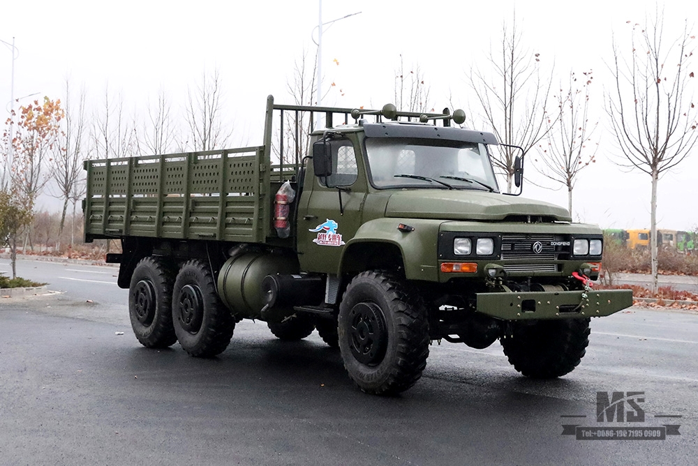 东风军绿六轮驱动EQ2100_6×6 190马力经典尖头3.5T三轴越野车出售_东风245运兵车出口专用整车 