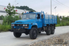 170马力东风EQ2082_六驱越野专用卡车_双玻单排240运输整车_6×6尖25Y卡车出口专用整车