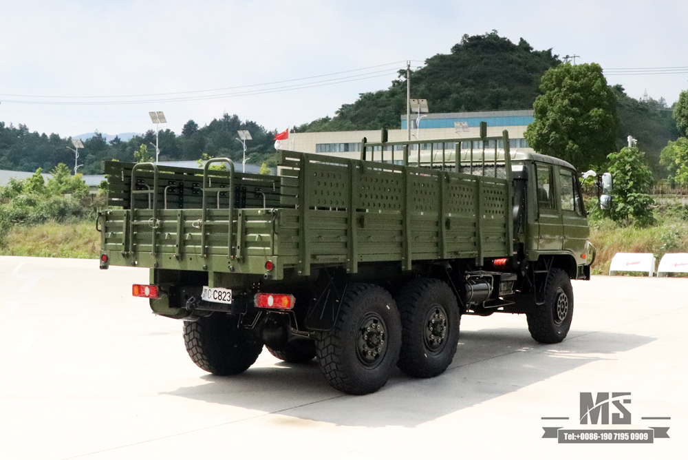 190马力东风6*6 EQ2102越野卡车_3.5T双排153驾驶室运输卡车出售_六轮驱动柴油卡车出口特价整车