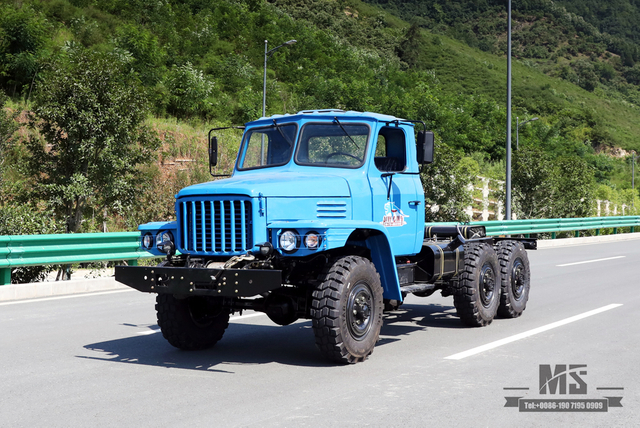 170马力EQ2082底盘_东风六驱EQ2082越野卡车底盘_双玻240运输车_6×6尖头25Y卡车出口专用底盘