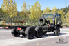 190马力东风EQ2102六轮驱动底盘_6×6军绿153一排半驾驶室越野底盘_东风卡车底盘出口专用卡车底盘