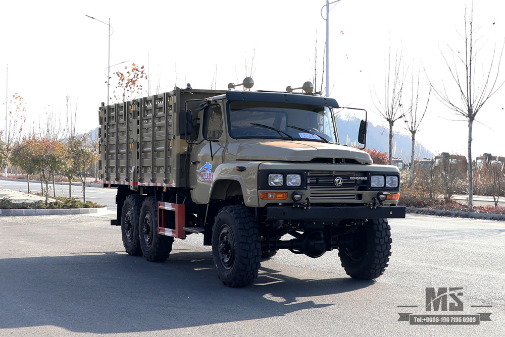 东风EQ240越野卡车_中国二汽集团经典尖头卡车_六驱170马力卡车配置
