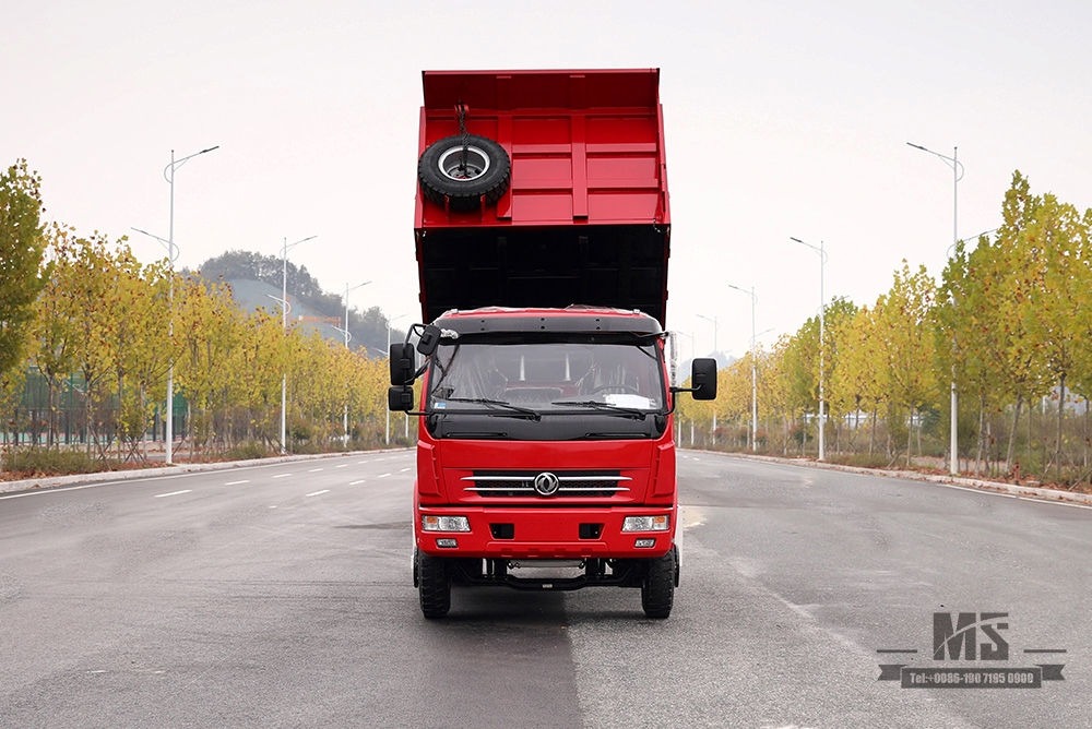 4×2轻型自卸卡车_东风160马力小型自卸车_左/右手5T单排微型矿用车出售_出口专用卡车