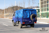 蓝色四驱依维柯越野车_4*4 113马力短头单排微型轻卡带篷布杆_出口特价整车