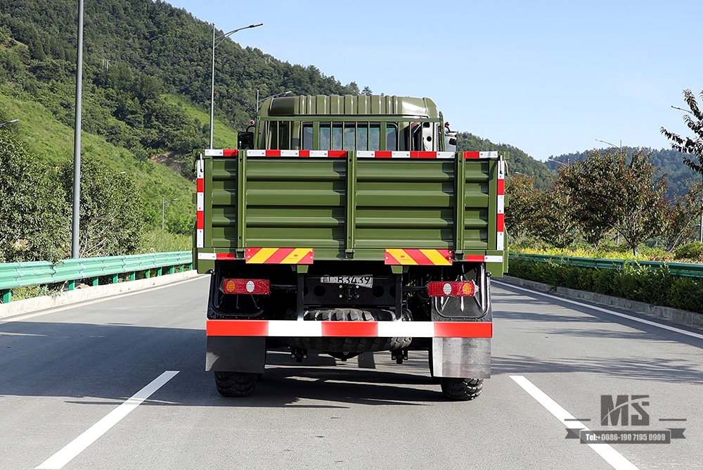 340马力东风六轮驱动越野卡车6×6东风平头一排半货车整车 全驱 6*6出口特价整车