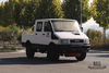 四轮驱动白色iveco off Road小型卡车_4*4 113hp短头双排轻型卡车