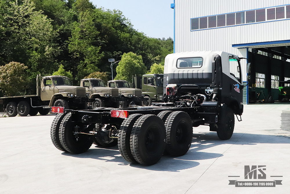 5T 6WD 轻型卡车底盘_6*6 260马力柴油越野卡车底盘_'山猫'东风六轮驱动卡车底盘出售_出口专用整车