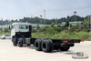 东风8*4专用车底盘_30吨四桥东风重型商用整车 底盘_出口专用底盘定制改装