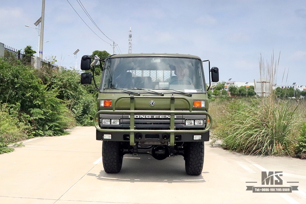 东风六轮驱动EQ2102越野卡车_6×6军绿双排153驾驶室货运卡车6WD运输卡车出售_出口特价整车