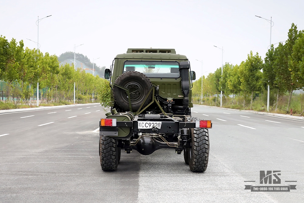 190马力东风EQ2102六轮驱动底盘_6×6 EQ246 153双排驾驶室军绿卡车底盘_东风卡车底盘出口专用整车 底盘