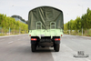 EQ2100E6D薄荷绿东风六驱越野车_190马力东风245单排尖头全驱货车_出口专用整车