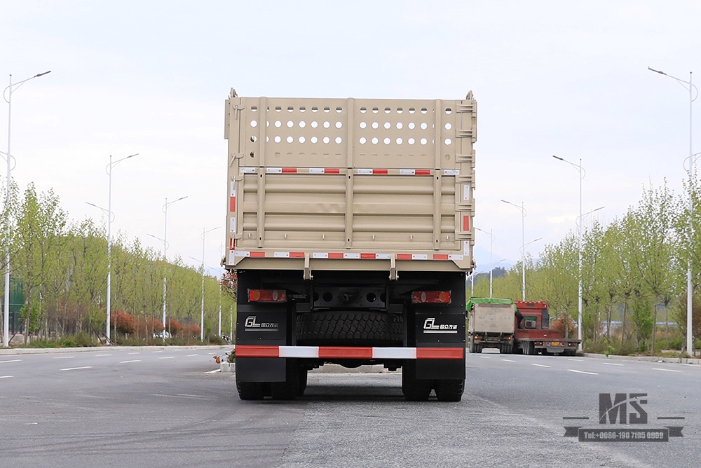 东风6×6越野专用自卸卡车_260马力六驱三轴后7T/13T双胎矿用卡车自卸车_6WD出口专用整车
