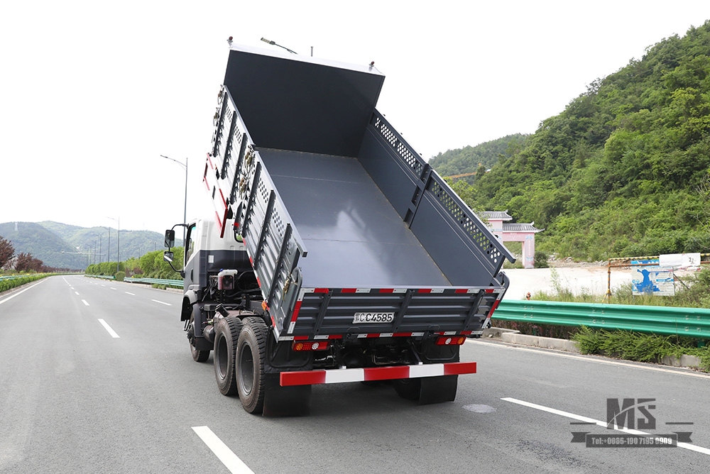 东风260马力六轮驱动自卸车_单排尖头自卸卡车 6*6矿用卡车出售_东风全驱出口特价整车