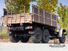 经典EQ2082香槟色整车 6x6东风尖头单排矿用卡车专用整车