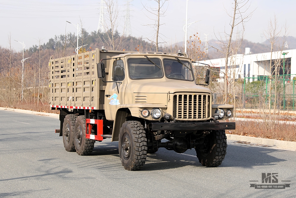 170马力EQ2082六轮驱动自卸卡车_6×6东风尖头单排自卸车矿用卡车_出口专用整车