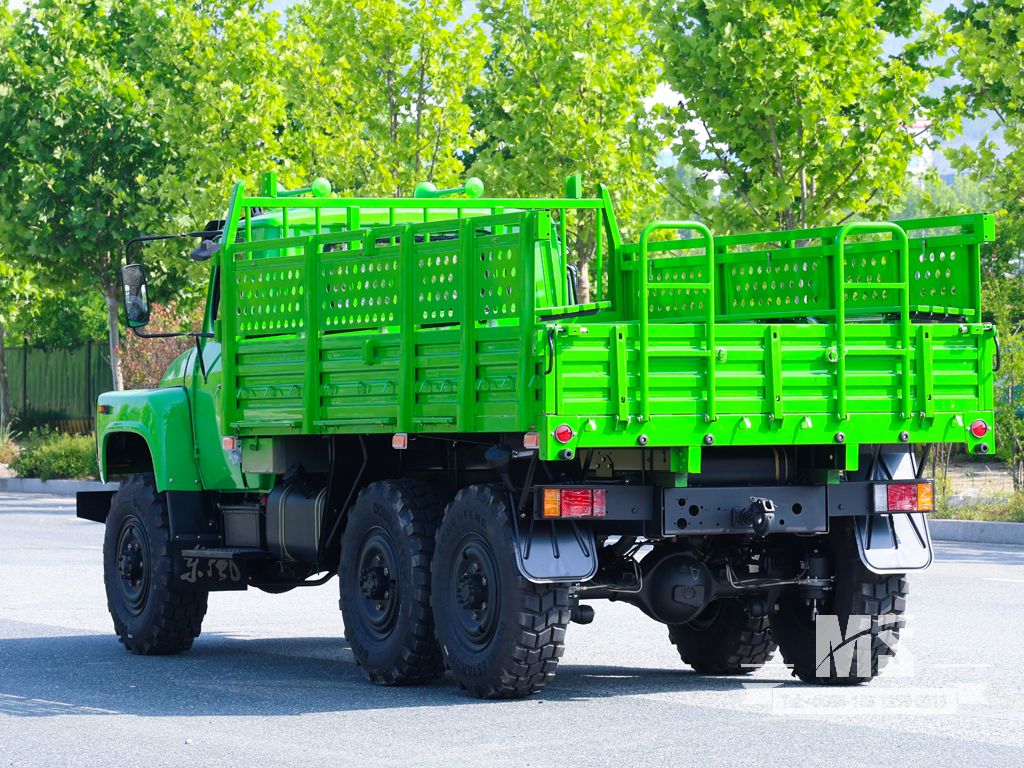6X6 东风绿松石 EQ2082 单排驾驶室卡车 6WD 越野卡车