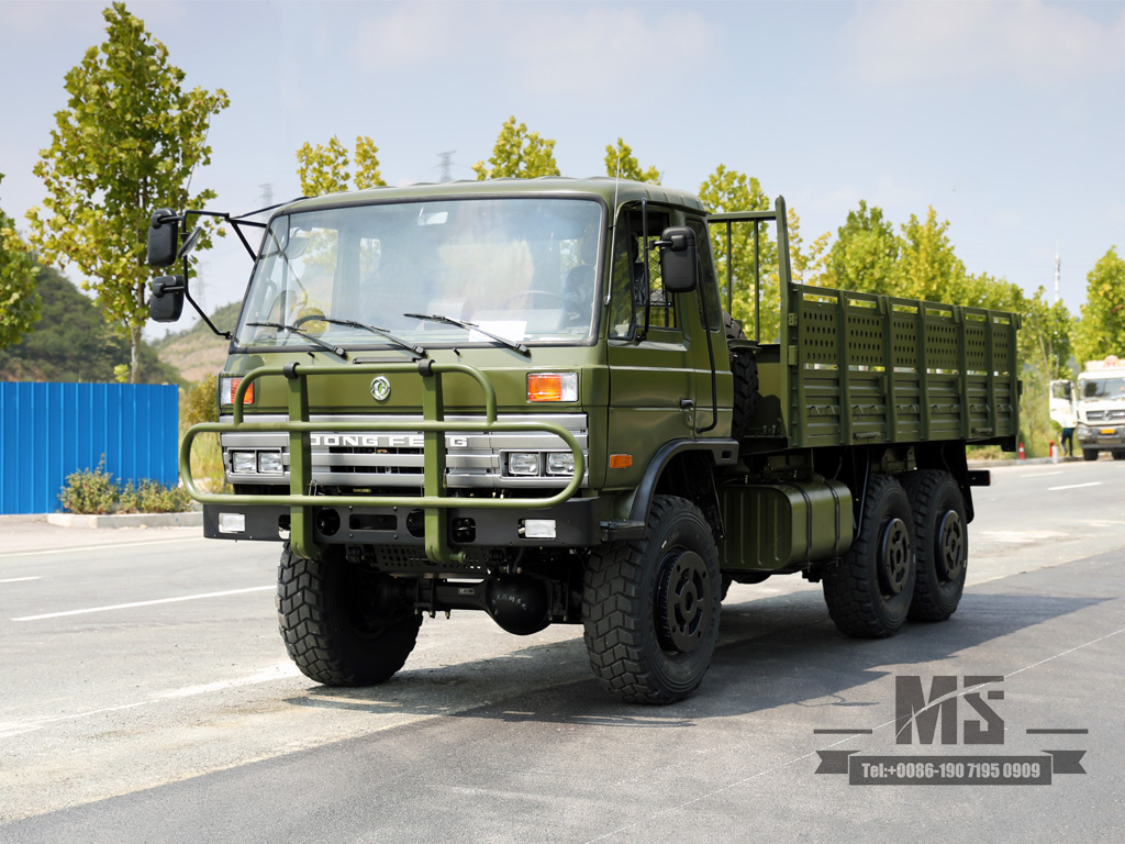 Dongfeng EQ2102G越野卡车_190 HP六轮驱动货物整车在中国卡车制造