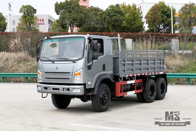 东风EQ2082六轮驱动卡车_6WD 170hp平头“山猫”小型非越野轮胎EQ240卡车配置_6*6出口专用整车制造商