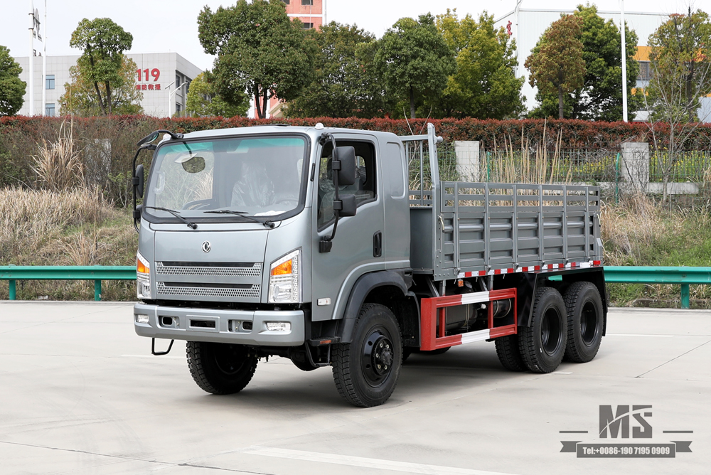 东风EQ2082六轮驱动卡车_6WD 170hp平头“山猫”小型非越野轮胎EQ240卡车配置_6*6出口专用整车制造商
