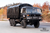 东风六轮驱动EQ2102越野卡车_190马力三轴黑色篷布杆货车_全轮驱动EQ2102G出口专用整车