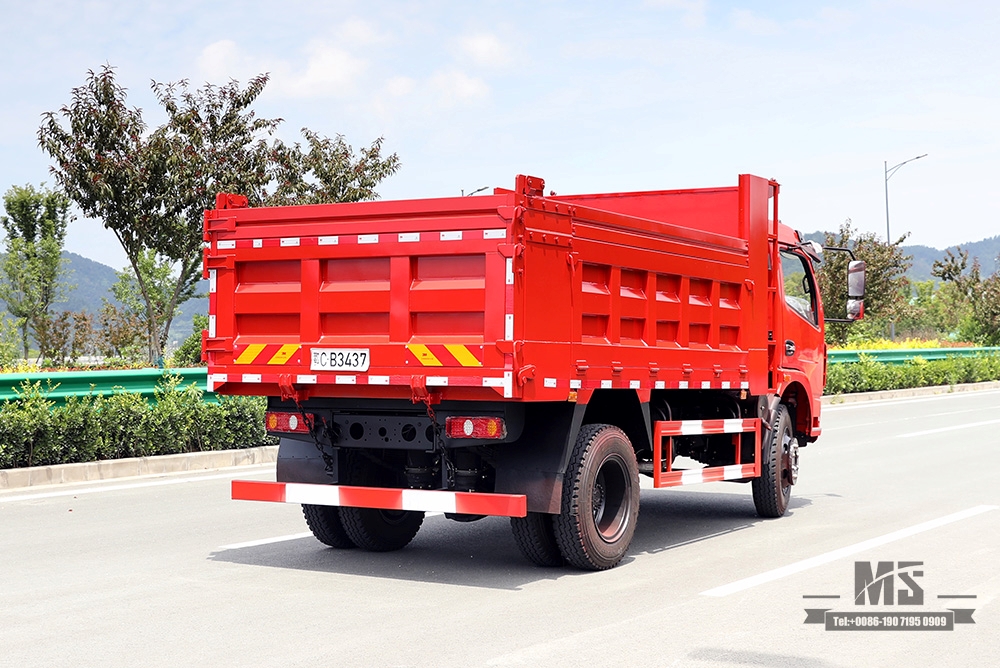 4×2 160HP小自卸卡车_左/右轻卡5T单排微卡改装厂家_东风出口专用卡车