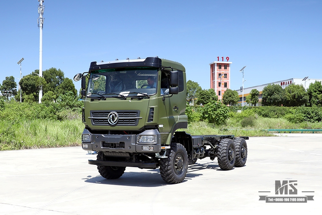 340马力东风六驱越野专用底盘_6×6重型商用整车 底盘_6WD定制工程车底盘_出口专用卡车底盘