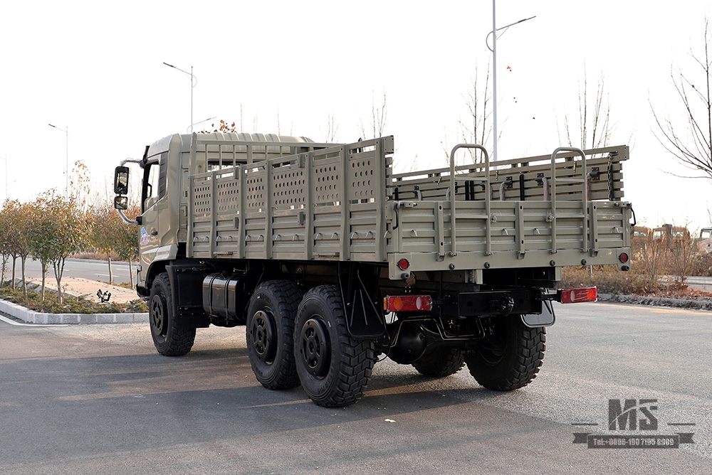 210马力东风六驱越野车_6×6 3.5T专用卡车_全轮驱动定制三轴10T卡车运输车_出口专用整车
