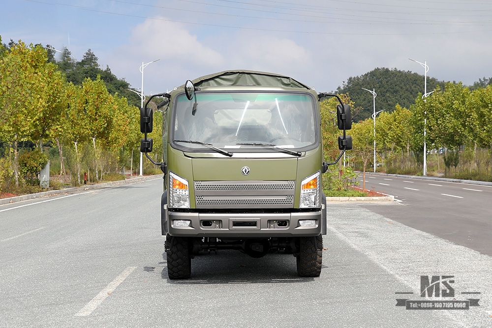 170马力东风6WD EQ2082越野卡车_EQ240平头柴油货车厂_东风6x6全轮驱动民用越野卡车出售_出口特价整车