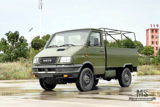 4×4依维柯四轮驱动卡车绿色4*4越野依维柯卡车短头小整车四驱出口特价整车定制改装