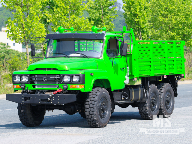6X6 东风绿松石 EQ2082 单排驾驶室卡车 6WD 越野卡车