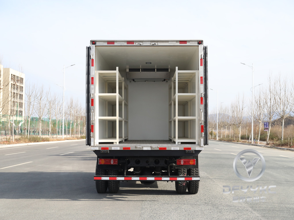 四轮驱动15立方米冷藏卡车|冷链运输卡车|肉制冷卡车|新鲜的卡车|